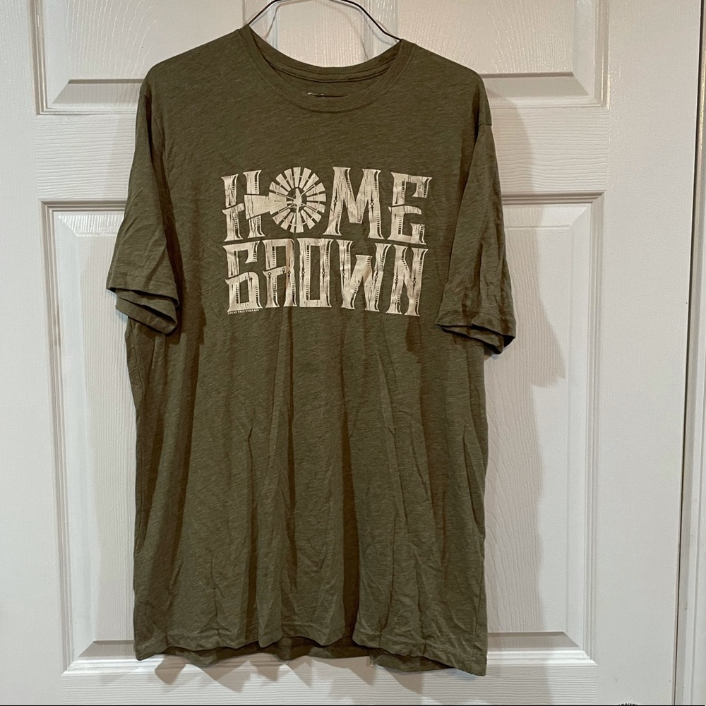 🐞Olive green home grown shirt